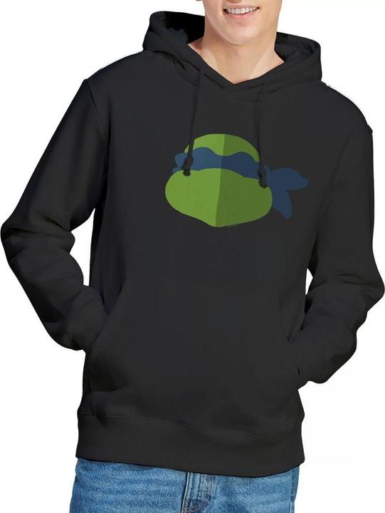 Immagine prodotto Teenage Mutant NT Felpa con Cappuccio Leonardo Viso Uomo (L)