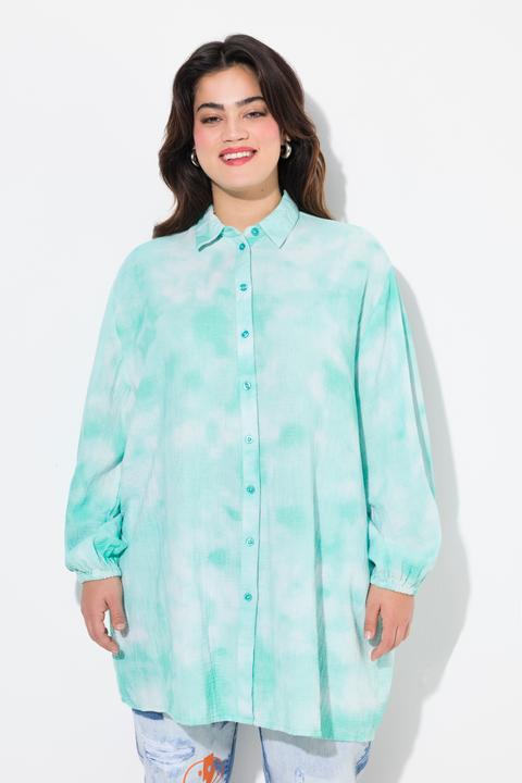 Image du produit Angel of Style Chemisier en mousseline avec motif batik (52)