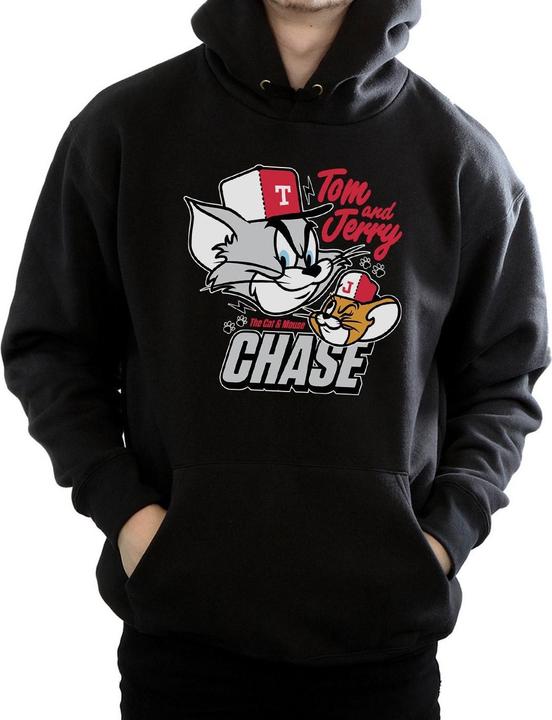 Immagine prodotto Tom & Jerry Cat & Mouse Chase Felpa con Cappuccio Uomo (XL)