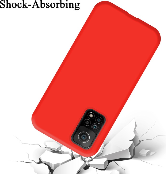 Immagine prodotto Cadorabo Copertura della cassa del silicone liquido TPU (Mi 10T, Mi 10T Pro)