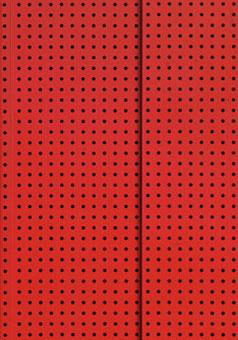 Actual product image Paperblanks Notebook Circulo A4, Blank, Red (A4, Plain, Hardcover)