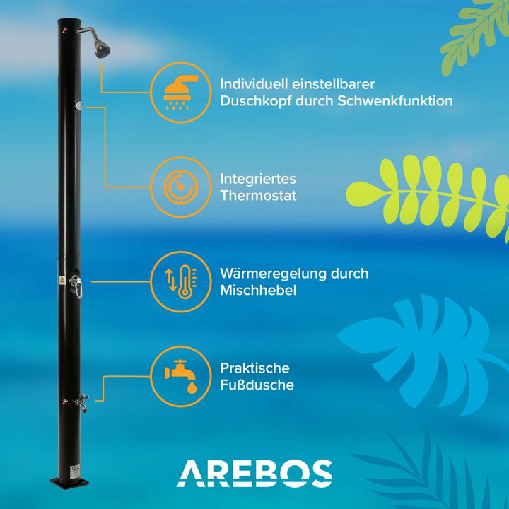 Produktbild Arebos Solardusche