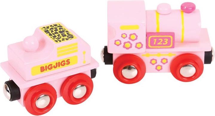 Produktbild Bigjigs Pink 123 Engine