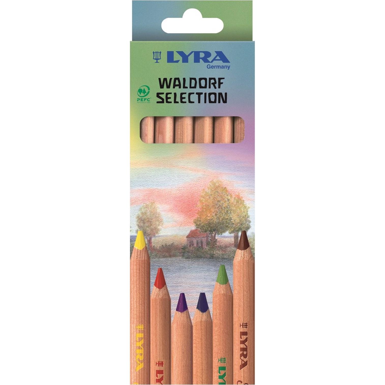 Lyra, Malstifte, Super Ferby Unlac. K06 Waldorf (Mehrfarbig, 6 x)
