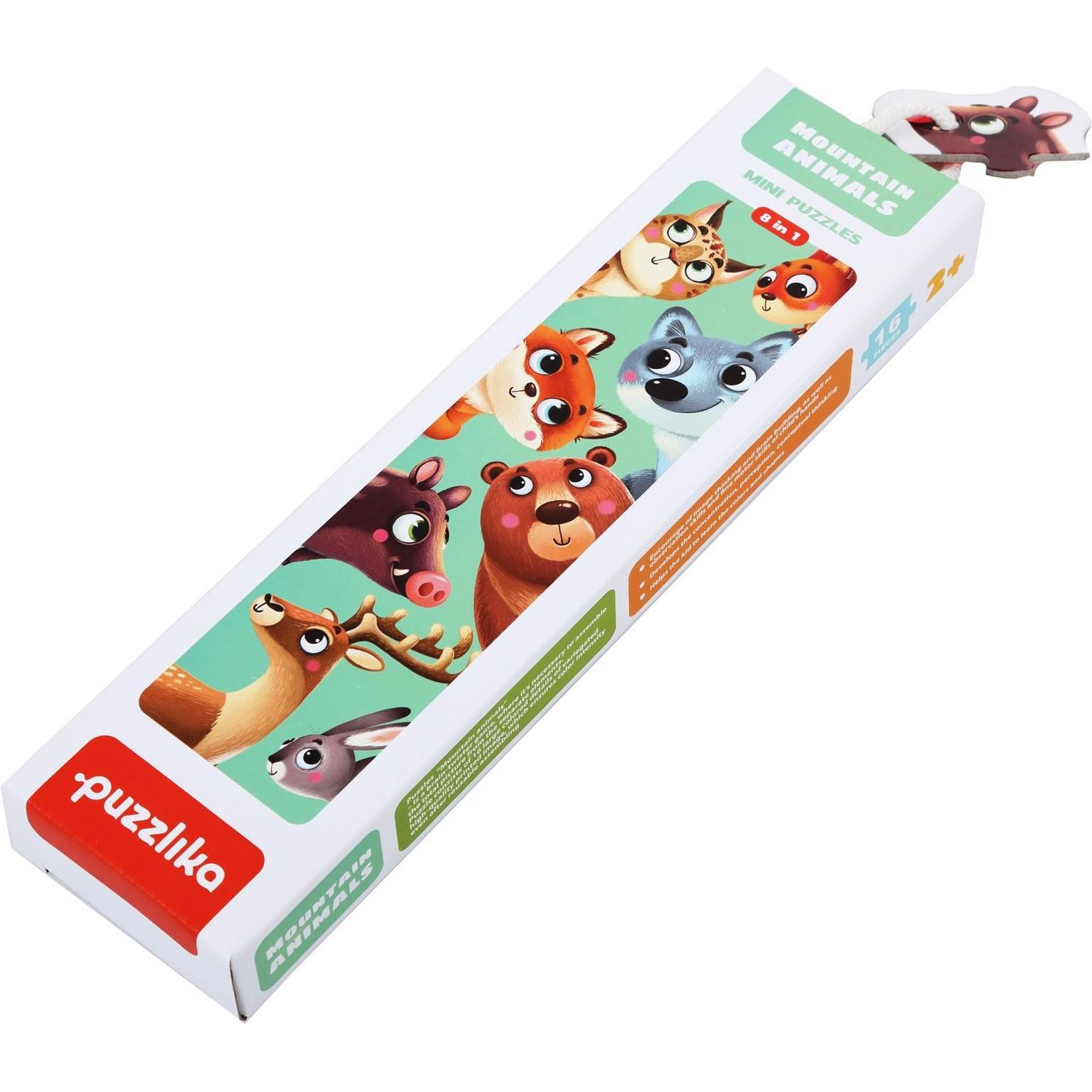 Puzzlika puzzle "Mountain animals" (8 Teile)