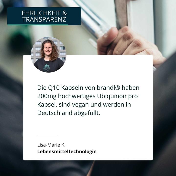 Image du produit Brandl Coenzyme Q10 (1 pièce(s), Capsules, 45 g)