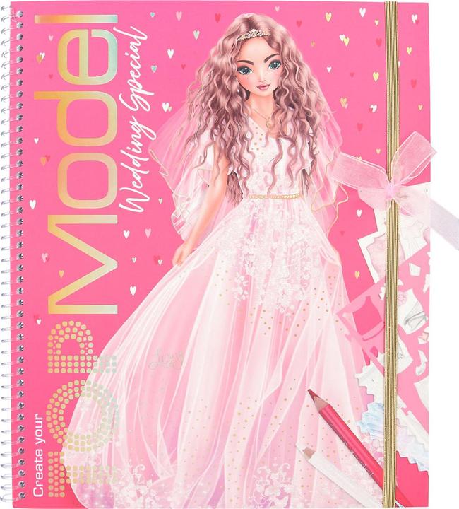 Image du produit Depesche 11491 TOPModel - Create your Wedding Special Livre de coloriage, livre de coloriage et