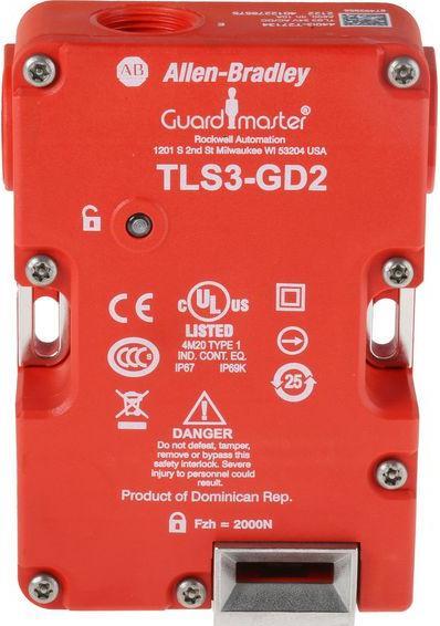 Produktbild Allen Bradley TLS-3 Power to release switch, 24Vac/dc
