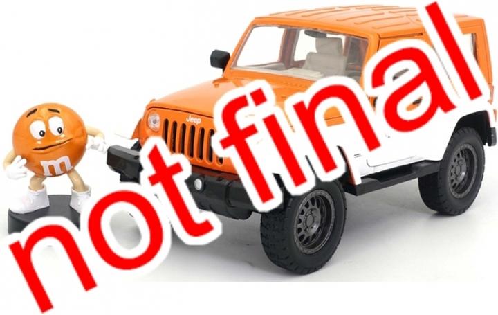 Produktbild Jada M&Ms Orange 2007 Jeep Wrangler 1:24