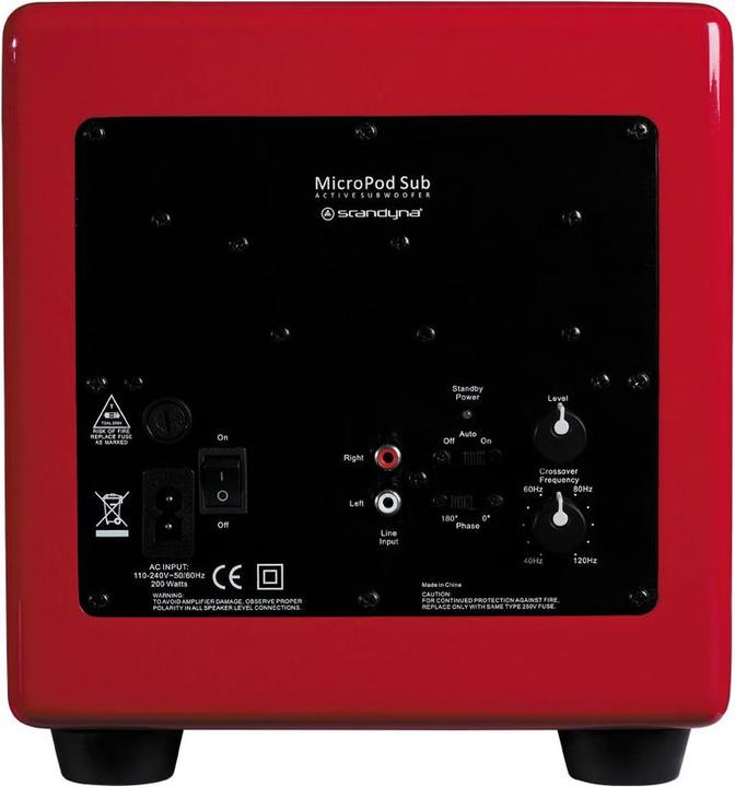 Actual product image Scandyna Podspeakers MicroPod Sub (100 W)