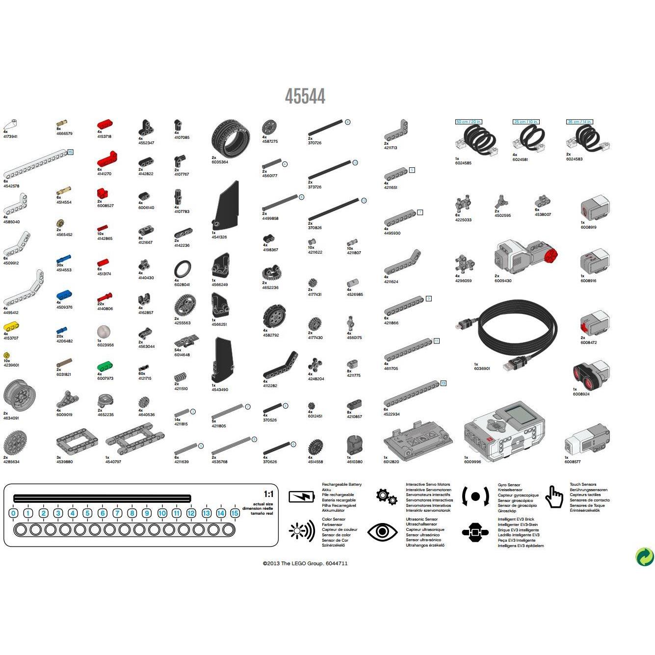 Parts Lego Robots Ev3 Power Functions For LEGO Mindstorms EV3 - Main Image