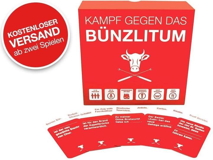 Produktbild Kampfhummel Kampf gegen Das Bünzlitum (Deutsch, Schweizerdeutsch, 3 - 10 Spieler)