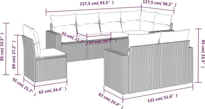 Produktbild vidaXL Selene