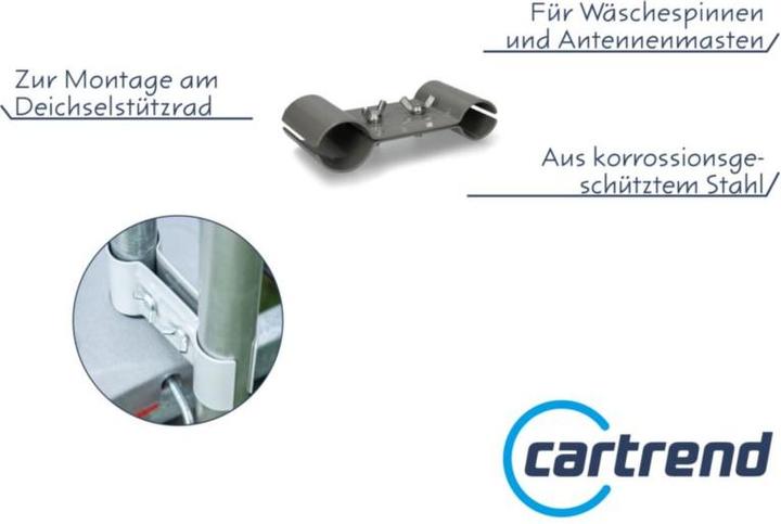 Actual product image Cartrend Clamp for drawbar