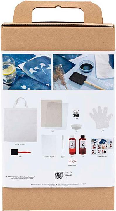 Actual product image Creative Creative set cyanotype, textiles