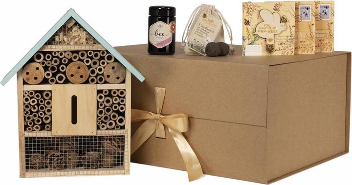 Geschenkidee Premium gift set bee love "Hello Bee" XL (Butterflies, Bee, Wild bees)