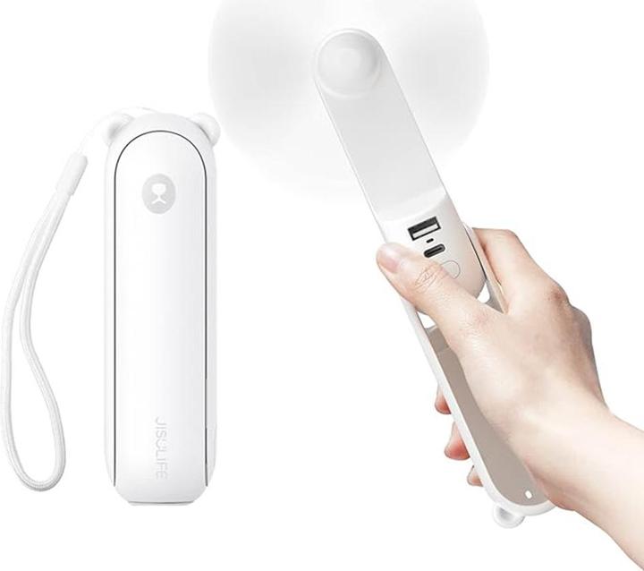 Actual product image Jisulife Handheld Fan Life 8 Plus