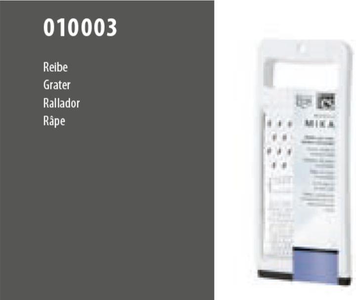 Image du produit Carl Schmidt Sohn Râpe MIKA