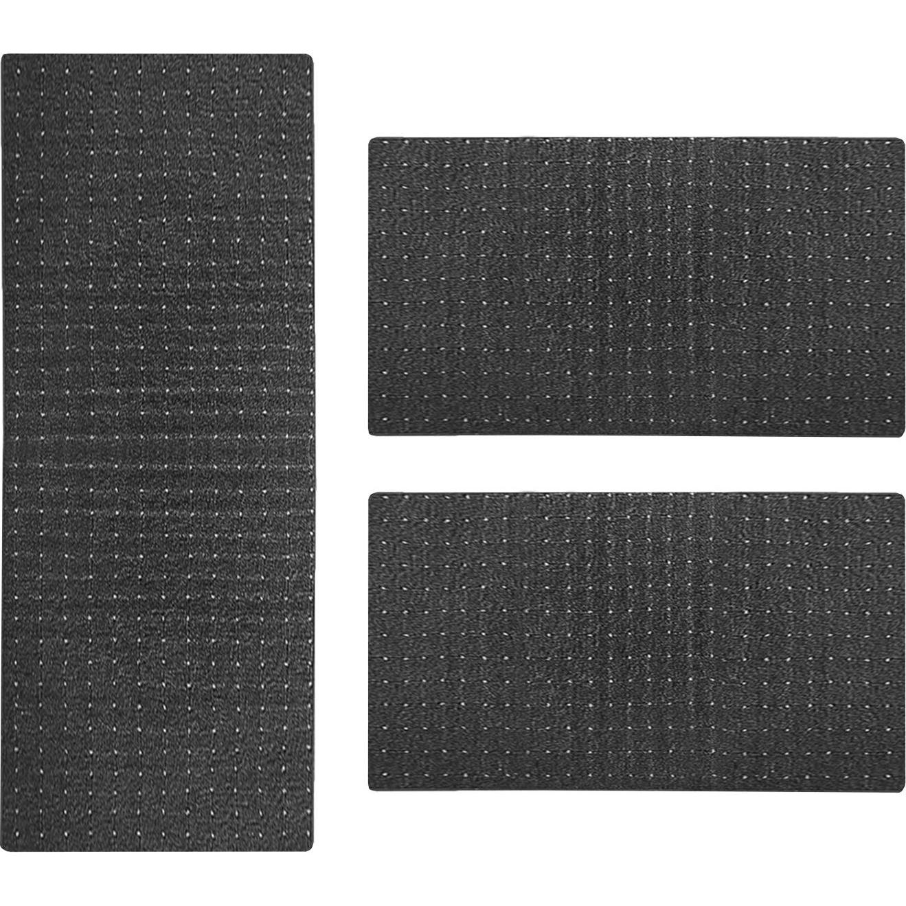 Karat, Teppich, BettumrandungRapido, Anthrazit, 2x 67 x 130 cm und 67 x 330 cm (67 x 330 cm, 67 x 130 cm)