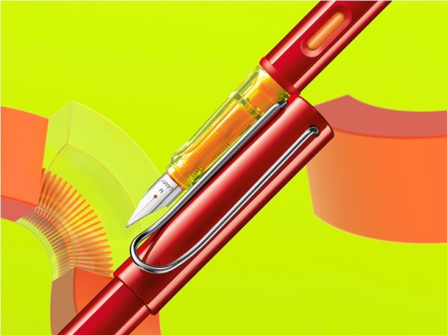 Produktbild Lamy Füllfeder AL-star red Federbreite F (Glossy Red)
