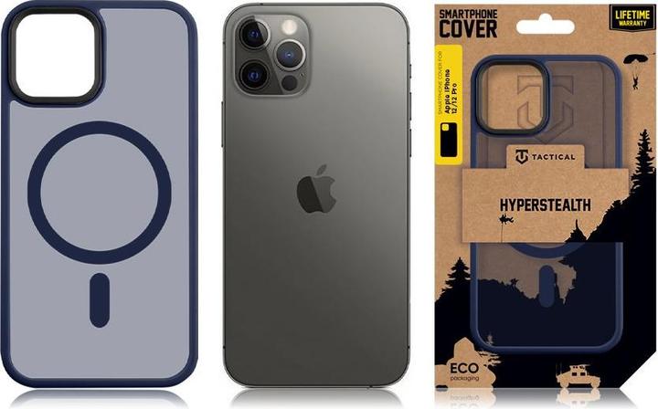 Produktbild Source Dėklas MagForce Hyperstealth Kryt pro iPhone 12/12 Pro Deep Mėlyna (Apple iPhone 12 Pro)