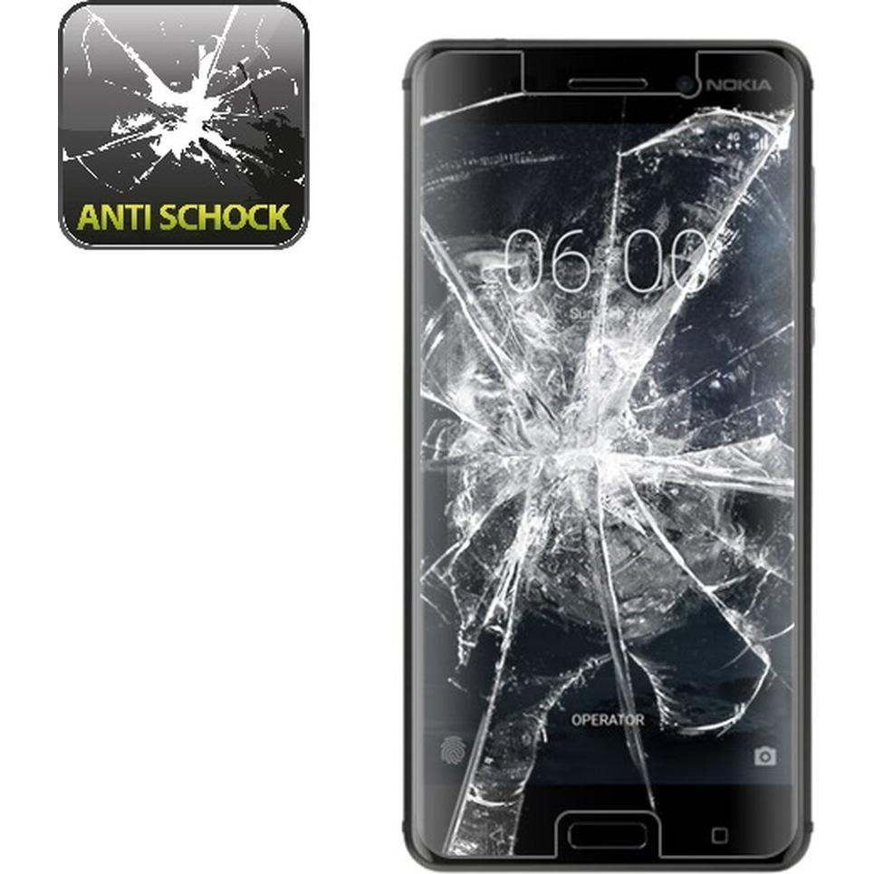 Protectorking 3x Premium Displayschutzfolie 3D KLAR (1 Stück, Nokia 6), Smartphone Schutzfolie
