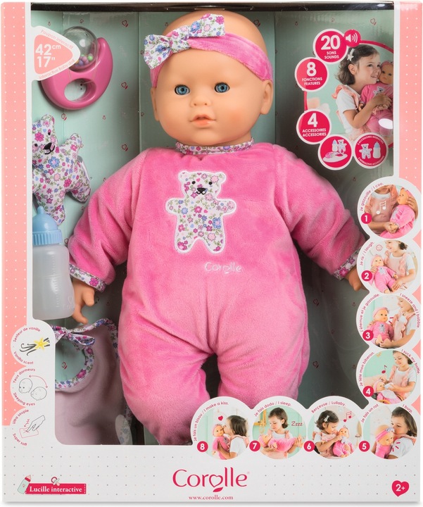 Actual product image Corolle Lucille interactive