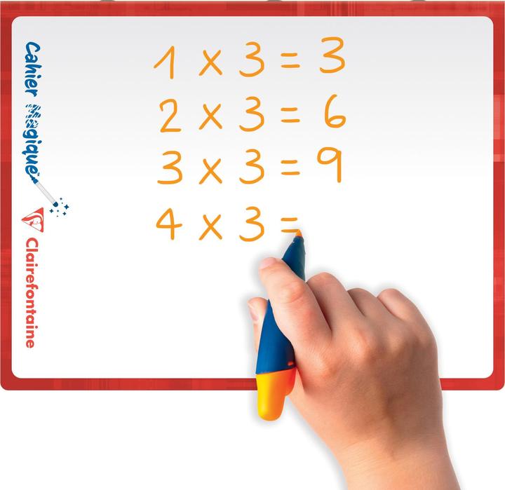 Actual product image Clairefontaine Cahier Magique (17 x 22 cm, Checked, Hardcover)