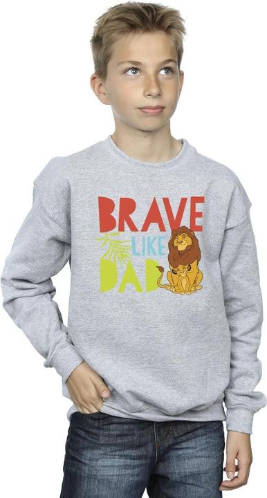 Immagine prodotto Disney The Lion King Brave Like Dad Felpa Ragazzi (128)