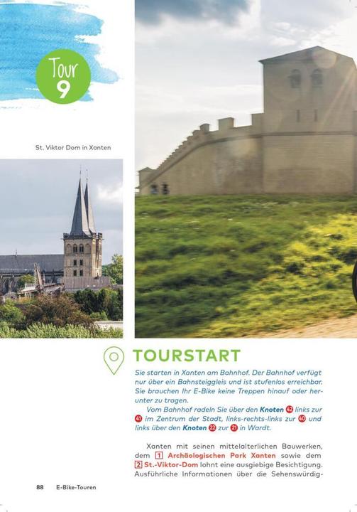 Actual product image Die 25 schönsten E-Bike Touren am Niederrhein (German, Otmar Steinbicker, 2023)