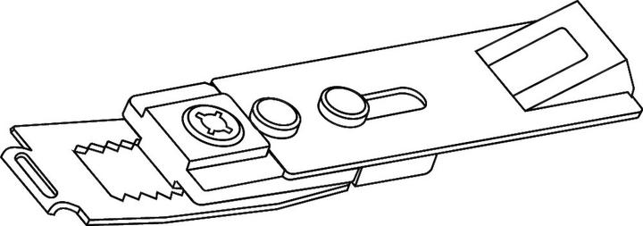 Produktbild Geze Feststelleinheit (Balkontür, Eingangstür, Holztür, Zimmertür, Indoor, Outdoor)