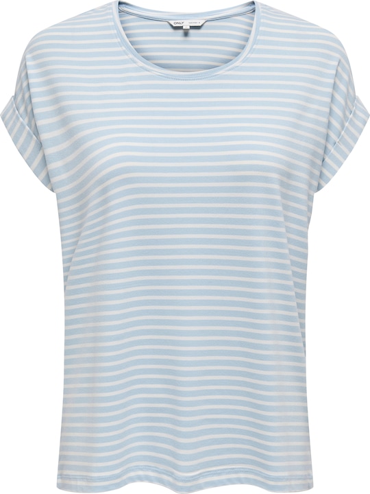 Only Onlmoster Stripe S/S O-Neck Top Jrs Noos