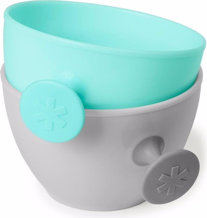 Actual product image Skiphop Easy Serve Travel Bowl with Spoon and Drink Bottle