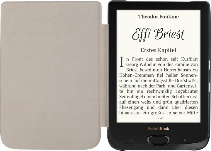 Productafbeelding PocketBook Touch HD 3 inclusief omhulsel (6", 16 GB, Metallic Grijs)