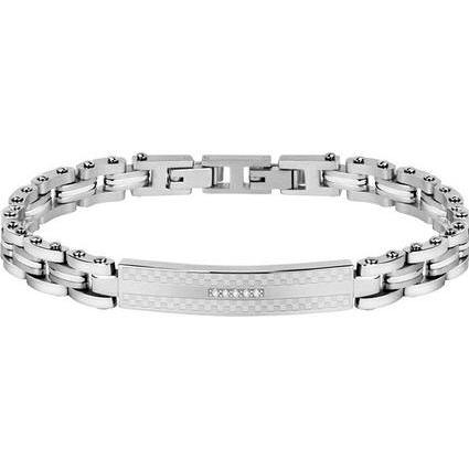 Morellato, Armschmuck, Men's steel bracelet Motown SALS20, (Stahl)