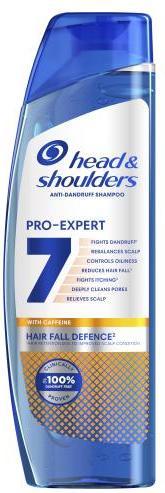 Immagine prodotto Head & Shoulders Pro-Expert 7 Caffeine Shampoo - Shampoo a base di caffeina e vypadávání vlasů (250 ml, Shampoo liquido)