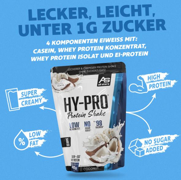 Produktbild All Stars Hy Pro (Kokosnuss, 1 Stk., 400 g)