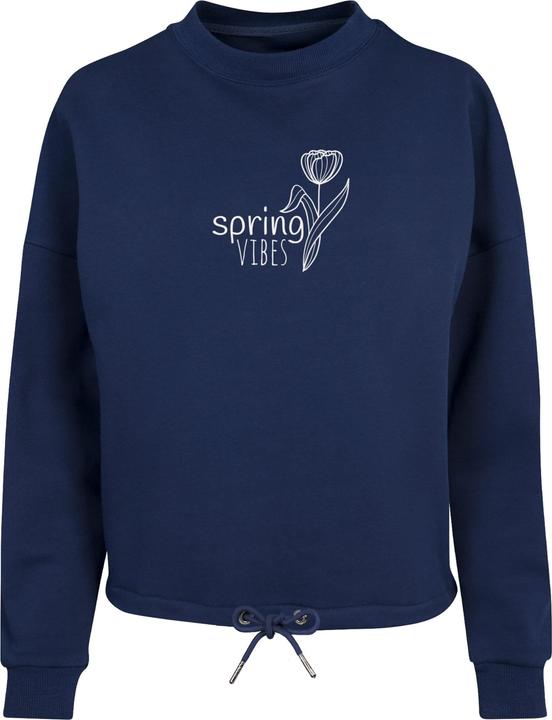 Actual product image Merchcode Ladies Spring - Vibes Oversize Crewneck - 113985 (XS)