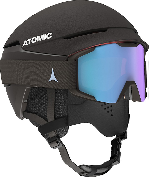 Actual product image Atomic Nomad GT ski helmet + goggles