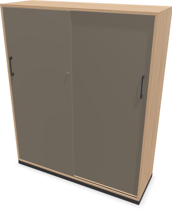 Bernsteineichendekor mit Struktur, Cubanitgrau, Dunkelgrau