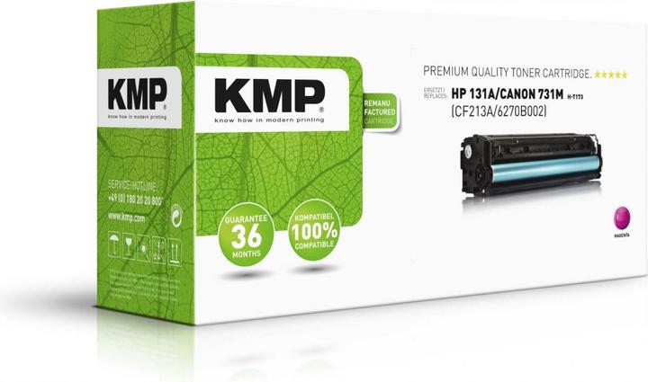 Actual product image KMP Toner replaces HP131A/ Canon 731M (CF213A/6270B002) (M)