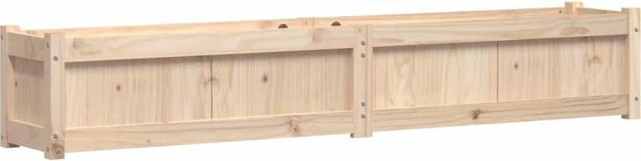 Actual product image vidaXL Planter 2 pcs. Solid pine wood,Material: Solid pine wood