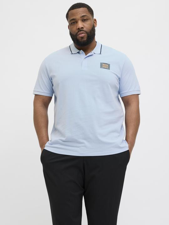 Actual product image Jack & Jones Plus Size Gedruckt Poloshirt Poloshirt (4XL)