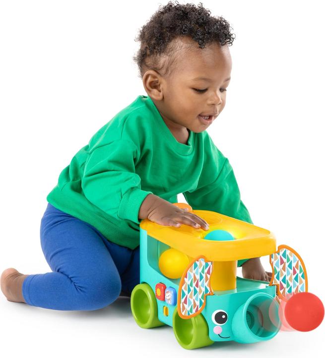 Actual product image Bright Starts Pop & Roll Safari Bus™ Ball Play Toy
