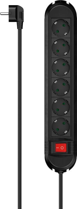 Produktbild Hama 00223037 Intelligente Steckerleiste 6 AC-Ausgänge 1,5 m (6x, CEE 7/3, 1.50 m)