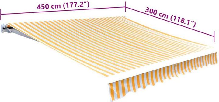 Produktbild vidaXL Lybed (450 x 300 cm)