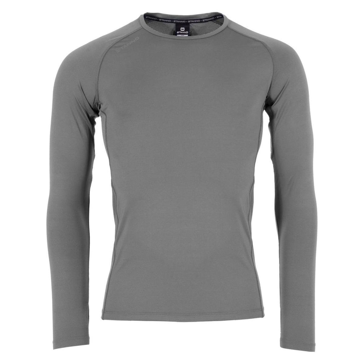 Stanno, Herren, Funktionsshirt, Core Baselayer Langarmshirt (L), Grau, L