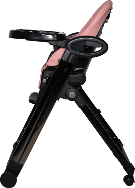 Actual product image Ding Baby Hochstuhl Royal - Pink/Silber (Highchair)