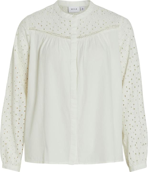 Produktbild Vila Bestickte Oberteil mit langen Ärmeln (34)