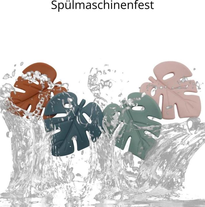 Actual product image Misiu Silikon Beissring Blatt (0 Months)